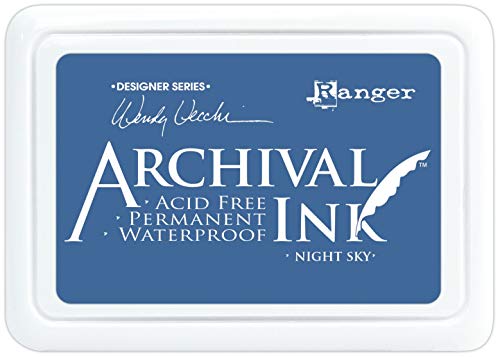 Ranger Wendy Vecchi-Make Art-Archival Inks-Night Sky, 2 X 3 Inches