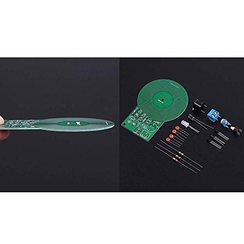 Ximimark 2Pcs Metal Detector Kit Electronic Soldering Practice Kit Non-Contact Sensor Board Module Electronic Part Metal Detector DIY DC 3V-5V 60mm - Thumbnail 4