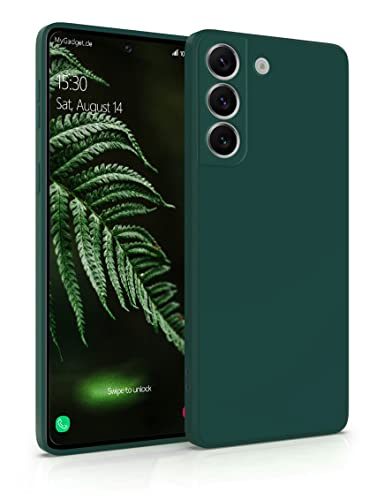 MyGadget Coque Silicone Compatible avec Samsung Galaxy S21 FE - Case TPU Souple & Soft - Cover Protection Extra Fine & Légère - Étui Coloré Anti Choc et Rayures - Olive Vert Cover
