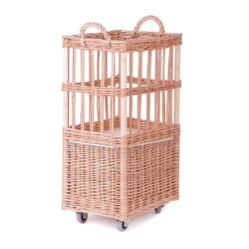 e-wicker24 Alles aus Weide Panier baguette en saule, panier à pâtisserie, corbeille à pain baguette