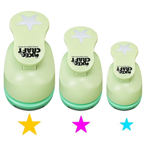 UCEC Star Hole Paper Punch for Crafts