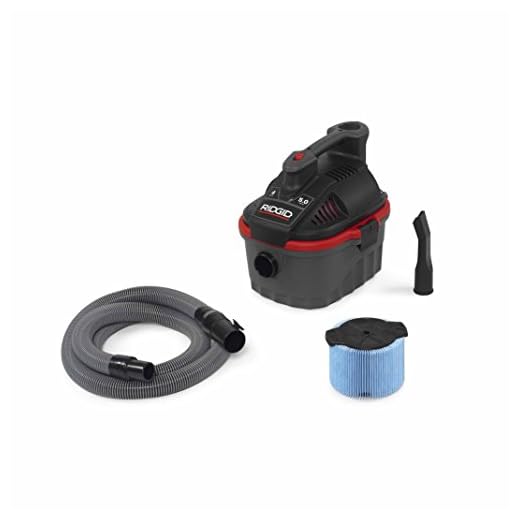 Ridgid 50313 4000RV Wet/Dry Vacuum, 4 gal, Red