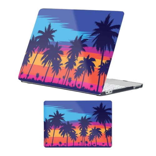 Estuche MacBook Air 13 A1466 antiarañazos con diseño de vacaciones duradero