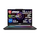 【Core i7 & NVIDIA RTX 4060搭載・薄型軽量スケルトン】MSIゲーミングノートPC Cyborg15 1.98kg Corei7/RTX4060/Intel/15.6/FHD/144Hz/32GB/1TB/英語キーボード/Windows 11 Pro/Cyborg-15-A13VFK-6403JP