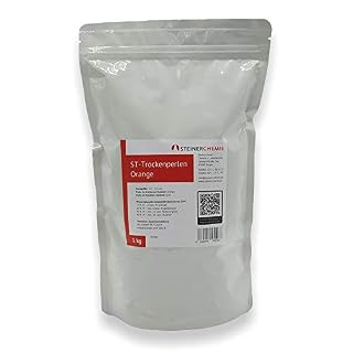 ST-Trockenperlen orange, Silikagel, regenerierbar, 1 kg
