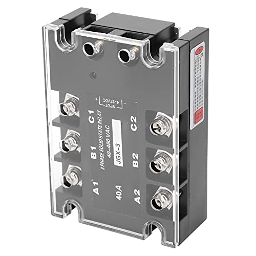Relais triphasé SSR JGX3 pour régulation de température de four industriel et chauffage
