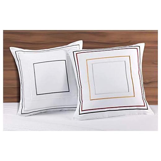 Courtyard by Marriott Hotel Frames Throw Pillow - Accent Pillow with Decorative Geometric Pattern - Multi-Colored - 18" x 18"
