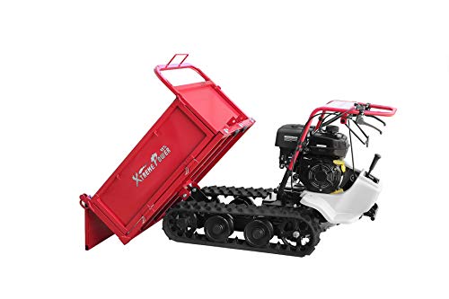 Xtremepowerus 7Hp All-Terrain Track Wheel Barrow Gas 212Cc Engine 850Lbs Max Load Utility Cart Utility Cart Motorized Wagon #TOP2