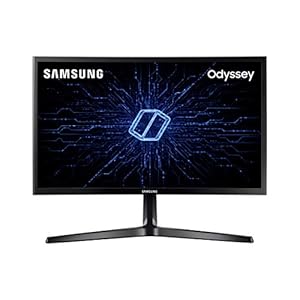 Samsung 24-inch FHD(59.8cm), 144 Hz, 1800R Curved Gaming Monitor, AMD FreeSync, Low Input lag, Eye Saver Mode…