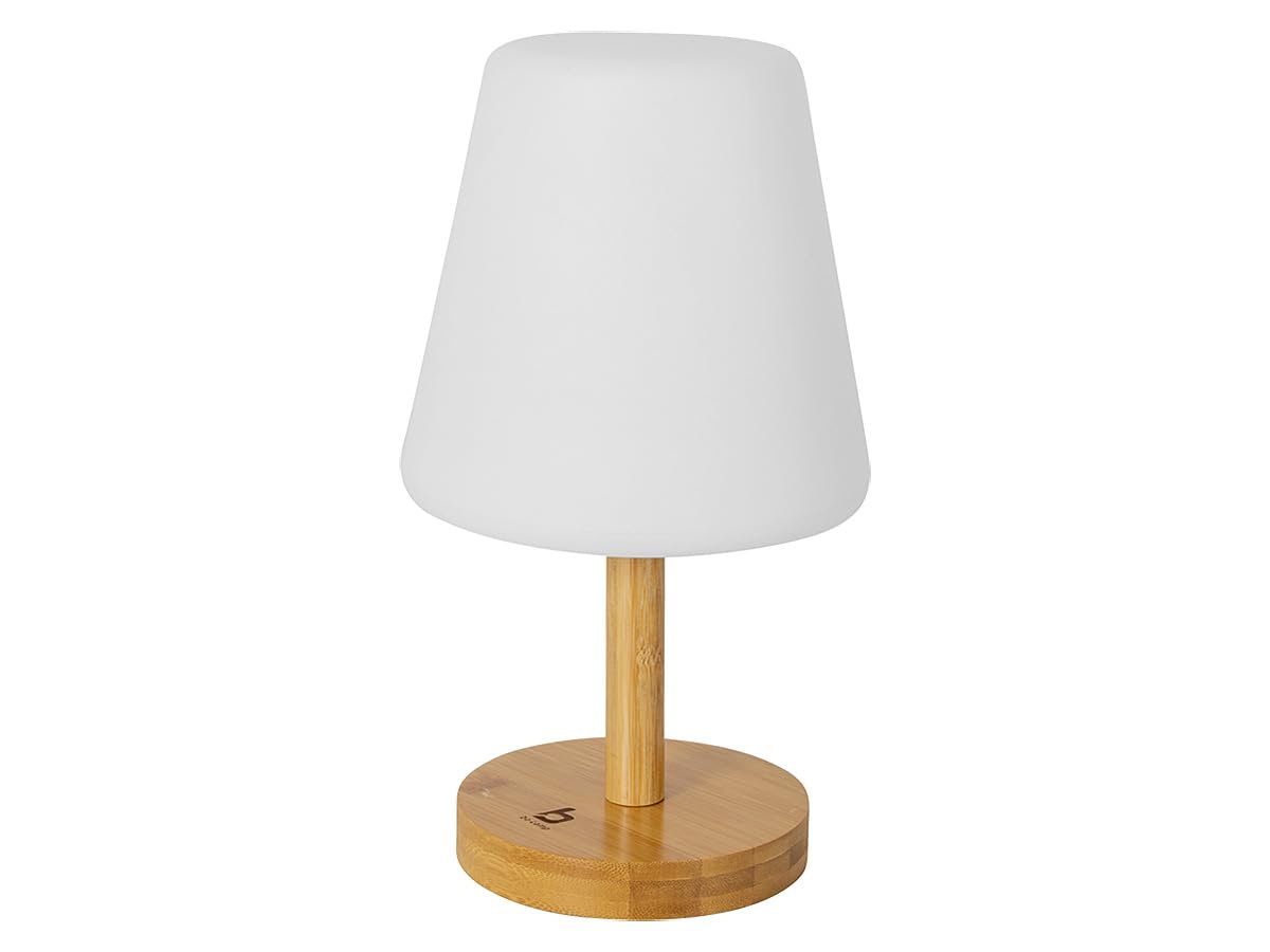 Bo-Camp - Urban Outdoor - Tischleuchte mit Schirm - Cambridge - M - 160 Lumen - Wiederaufladbar