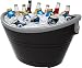 Igloo Insulated Party Bucket, Black/Silver, 20 Quart