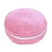 ChezMax Macaron Pillow Plush Back Bolster Cushion Microbead Throw Pillow Case Round Seat Cushion Home Decor Pillow for Sofa Bedroom Office Dormitory Car 14.5