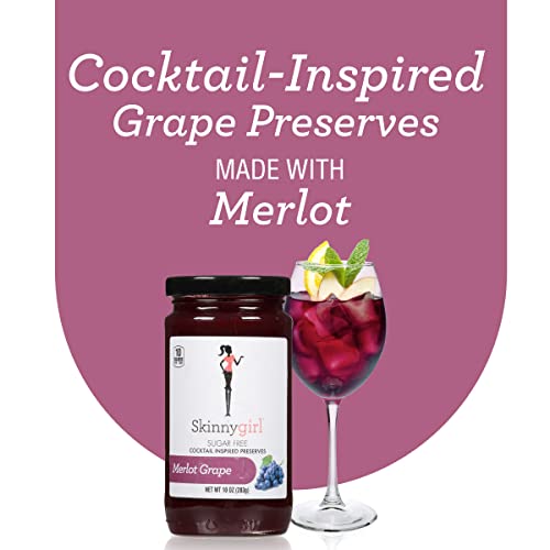 Skinnygirl Sugar Free Preserves, Merlot Grape, 10 Ounce #TOP5