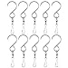 Produktbild Spinning Windspielen Haken Clips,10 Pack Schwenkbare Haken-Clips S-Haken aus Edelstahl zum Aufhängen von Windspielen Schwenkbare Haken Clip für Windspiele Hängepflanzen Partydeko Gartenzubehör