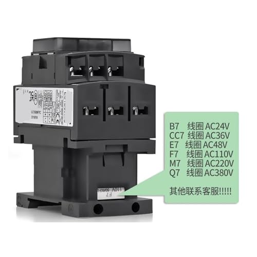 Contacteur triphasé AC LC1D12 36V pour circuits de commande d'automatisme industriel - 4