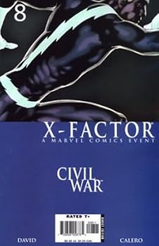 Comic X-factor #8 "1st Print" -Civil War- Book