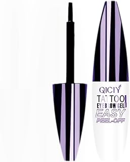 Qiciy Tattoo - Gel para cejas – Impermeable y...