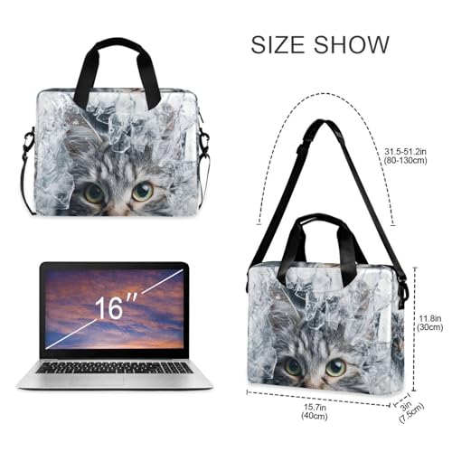 Funda para portátil 15.6 pulgadas con diseño gato miniatura 5