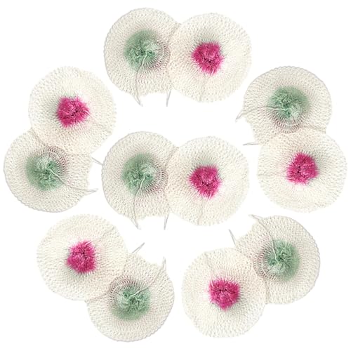 YARNOW 12 Camisas para Lámparas de Queroseno y Gas de Rayón Incombustible Malla Doble Cabeza Pack 12 Unidades para Camping y Senderismo al Aire Libre