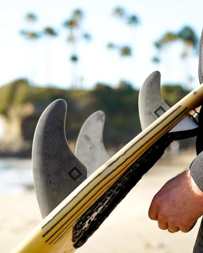 image for Surf Squared Twin Trailer Fin - Solid Fiberglass for Lightweight Durab