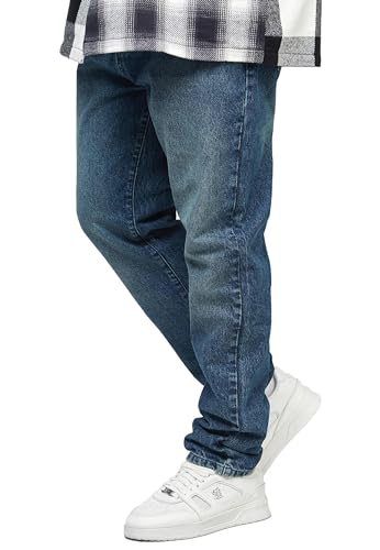 Image of KOTTY Men's Solid Straight Fit /Skinny Fit /Relaxed Fit Comfortable and Strechable Stylish Looking Jeans