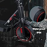 iScooter Electric Scooter, 8.5-10" Tires 20-50KM Range 350-500W Motor Fast Electric Scooter for Adults with Cruise Control,Multiple Speed Modes, Multiple Brakes,Foldable Portable E-Scooter - Image 8