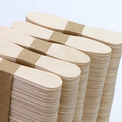 Czwestc 500 Pcs Wooden Ice Cream Spoons, Mini Disposable Tasting Spoons Wooden, Small Dessert Spoons, Mini Spoons For Crafts, Tasting, Sampling (3 Inch) #TOP2