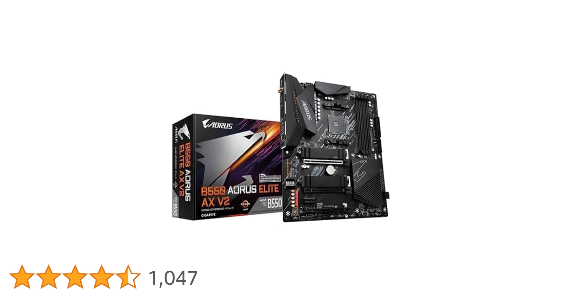 Gigabyte B550 AORUS ELITE AX V2 (AMD Ryzen 5000/B550/ATX