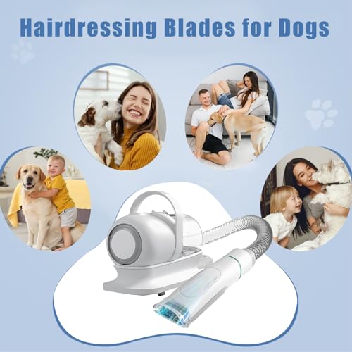 CGOLDENWALL 2pcs Adjustbale Dog Grooming Blades 200W Dog Clippers