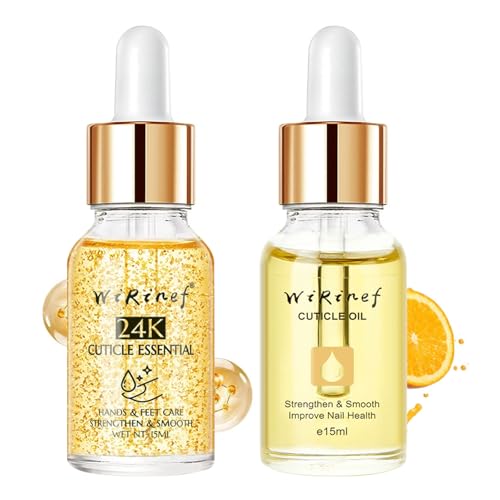 15 ml di Olio per La Cura Delle Unghies Olio per Cuticole Siero per Unghie Oli per Cuticole per la Crescita e la Forza delle Unghie per Cuticle Oil Nutriente e Idratante per Manicure