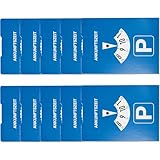 4. Matériau Papier Léger et Pratique : Fabriqué en papier cartonné de qualité, ce disque parking bleu est léger et facile à manipuler. Sa conception simple et fonctionnelle en fait un accessoire auto indispensable, facile à placer sur le tableau de bord sans encombrer ni rayer les surfaces de votre voiture.