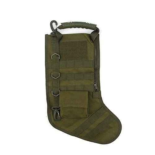 XBF-AirGuns, Chaussettes de Bas de Noël Sac Tactique Dump Goutte Poche Utilitaire Sac de Rangement Militaire Combat de Chasse Paquet Magazine Pouches (Couleur : Vert) Cover