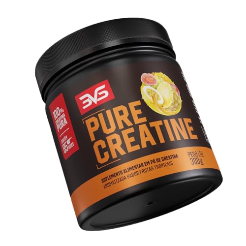 Creatina Monohidrata 3VS Nutrition - Aumenta ATP (Energia muscular) - Desenvolve musculatura - Aumen