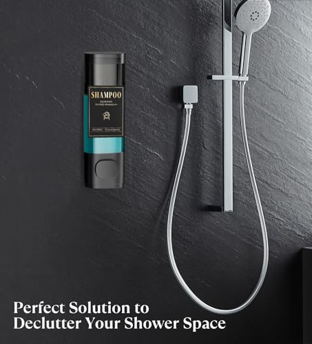 Image of Luxspire Shampoo and Conditioner Dispenser, Shower Soap Dispenser 1-Chamber