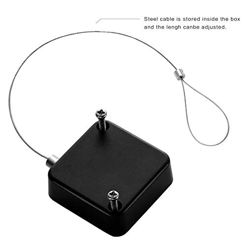 Easycosy Retractable Laptop Cable Lock Hardware Security Cable Lock Anti Theft Combination Lock For Ipad Tablet Macbook Mobile Notebook (Multicolor2) #TOP3