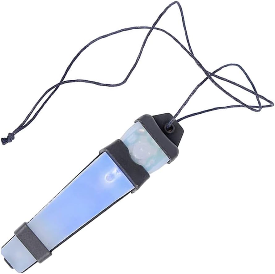 Personal Identification Marker Light Tactical FMA Helmet Safety Flashing Signal Light for Outdoors Hunting Hiking Cycling Fishing Boating(1pcs Blue)