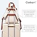 Luggage Sets 5 Piece Suitcases with Wheels, Suitcase Set ABS Hard Case Luggage with TSA Lock Spinner Wheels Durable Travel Luggage(RoseGold, 5-Piece Set(20