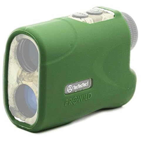 TecTecTec Protective Silicone Cover Compatible with ProWild/S Hunting Rangefinder, Ultra Soft Golf Accessories, Durable Case for Golf Laser Finder Devices - Green Cover