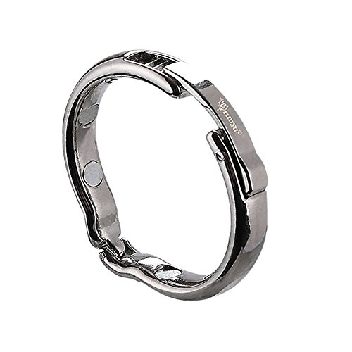 ThinkMax Adjustable Size Foreskin Rings Penis Ring for Man Magnetic Physiotherapy Metal V Type Circumcision Erection Cock Ring