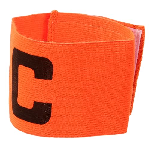 KOMBIUDA Professional Football Captain Armband Durable Soccer Jewelry for Youth Teams Material Adjustable Design Bright Colors for Easy Visibility on The Field