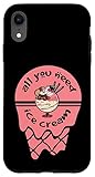 iPhone XR Men Ice Cream Cart Women Ice Cream Clothes Youth Case