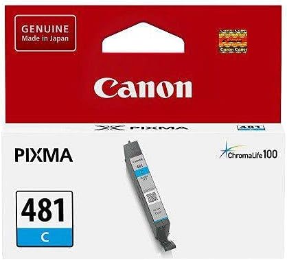 CLI-481C Colour Genuine Ink Cartridge, Prints Up to 256 Pages