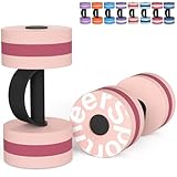 Sportneer Aqua Hanteln, Wassergewichte Aquatic Übung Hanteln Wasserhantel Aerobic Workouts Set von 2 Eva Schaum Pool Gewichte Hanteln Set Aqua Fitness Hanteln für Wasser Aerobic Gewichtsverlust