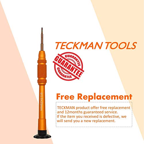 TECKMAN Nintendo Switch Triwing Screwdriver, 1.5mm Y00 Tripoint Screwdriver for Nintendo Switch Joy-Con Controller Repair