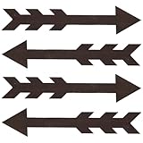 Facile da appendere: cambia rapidamente l'atmosfera di qualsiasi stanza con questi prodotti di arte murale a forma di freccia che sono facili da installare e potenziano istantaneamente il tema della tua decorazione da parete, decorazioni in stile fattoria, decorazioni da parete decorative a forma di freccia