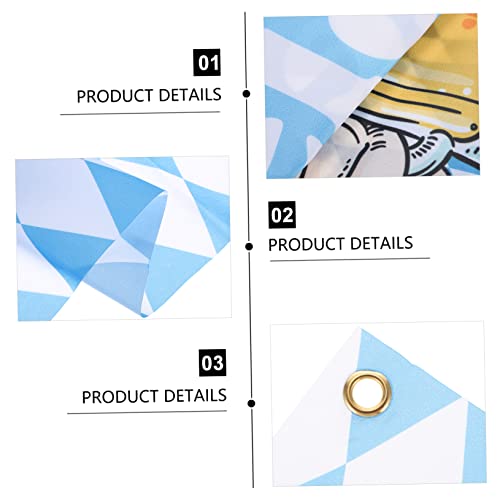 Didiseaon 3 Pçs Coroa De Flores Pano De Fundo Bávaro Cervejas Oktoberfest E Guirlanda Festa De Fundo