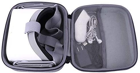 Aenllosi Hard Case Replacement for fits Oculus Go VR Headset (Gray)
