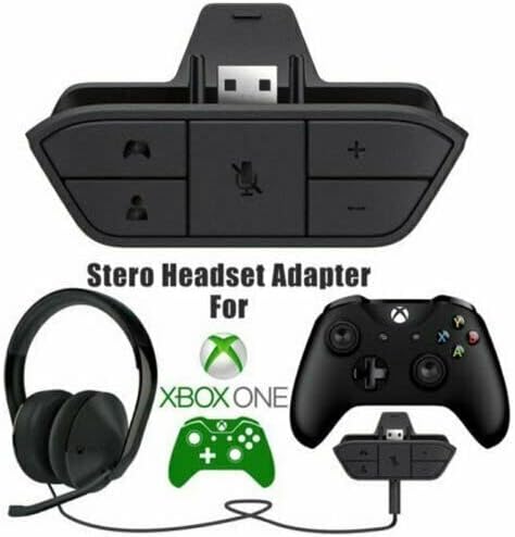 Stereo Headset Adapter, Audio Mic Headphone Converter for Xbox One/One S/X/Elite 1/Elite2/Series X|S Controller Adjust Audio Balance Game Sound & Voice Chat — 사진 3