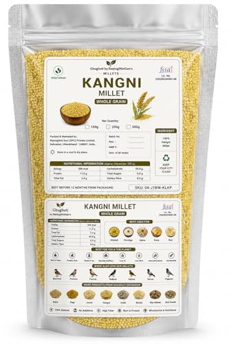 Image of Ghughuti by RastogiNxt Gen's Millet Whole Grains, Vegetarian (100g, 250g, 500g) | Produce of India (Kangni)