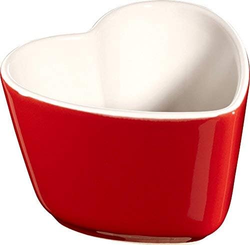 Staub Ceramic XS Set of 2 Mini Ramekin Dessert Bowls Cherry Red 8 cm